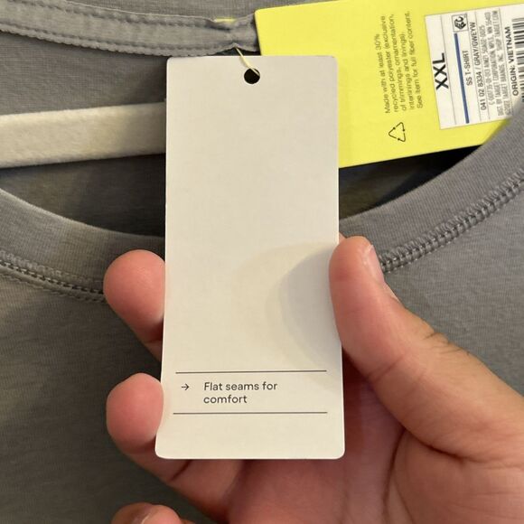 NWT All In Motion Men's Short Sleeve Performance T-Shirt Gray Size 2XL - Picture 6 of 16